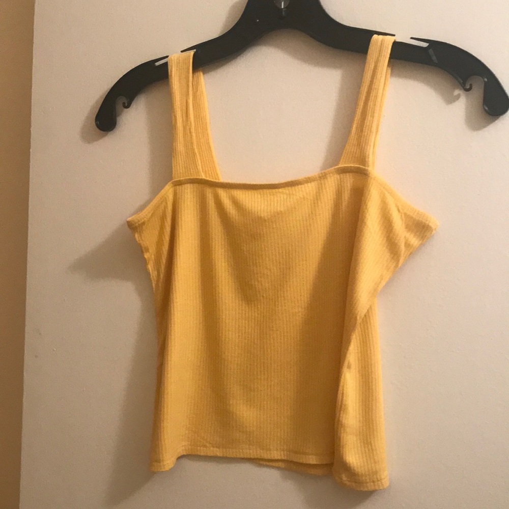 Yellow tank top